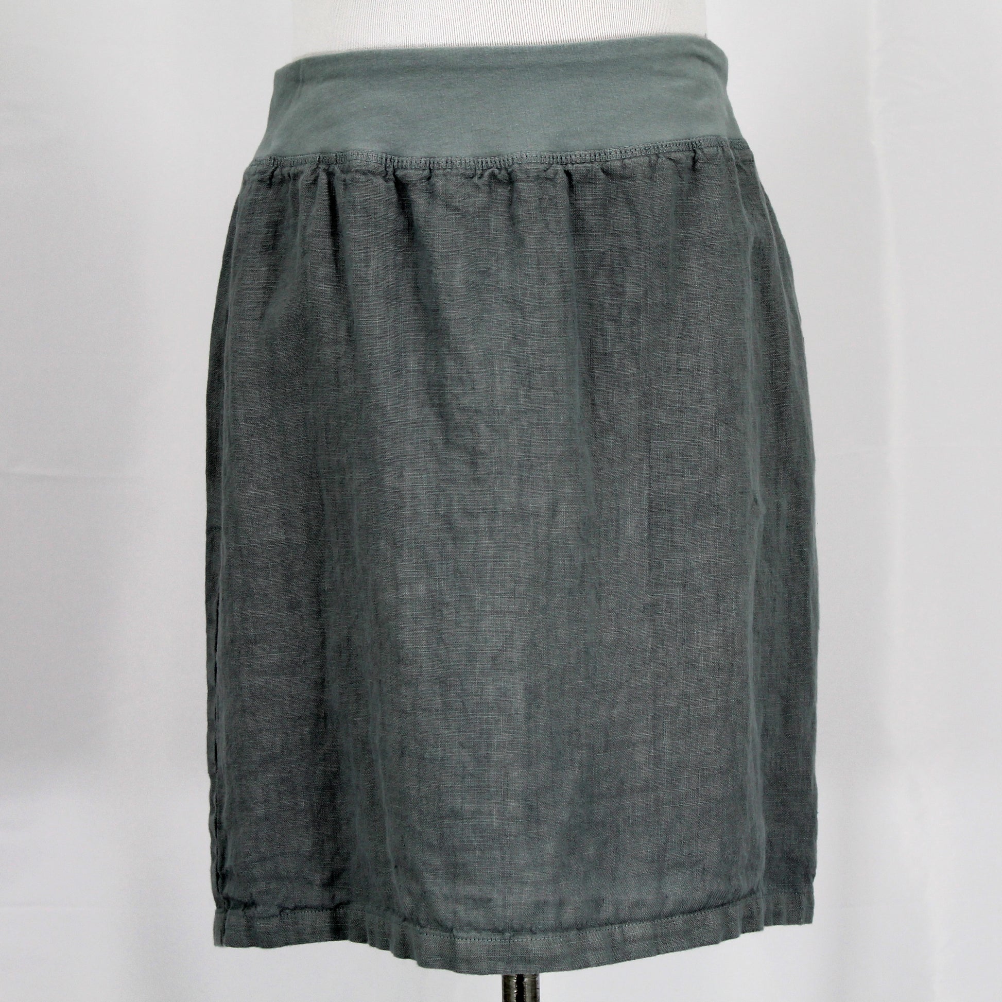 Cut Loose Walking Skirt - Overcast / S - beyondcotton.myshopify.com