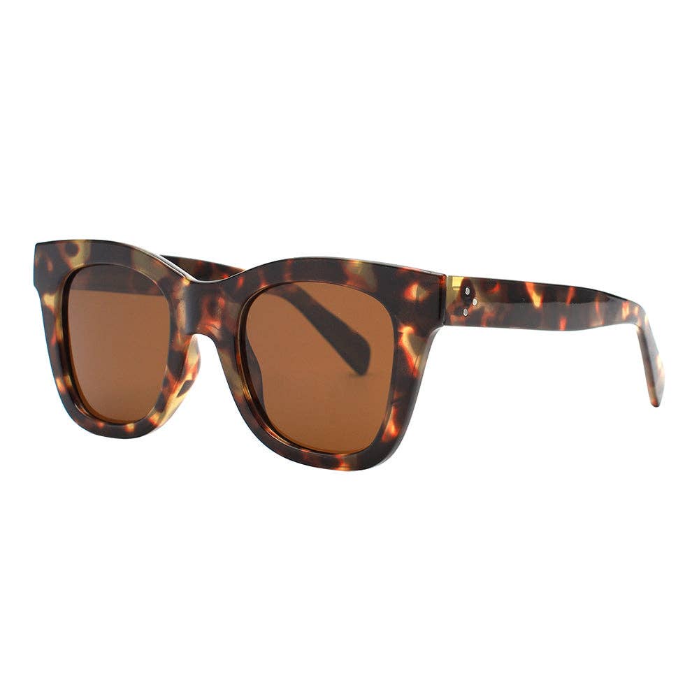 Ryan Simkhai Eyeshop - CAITLIN | Polarized Sunglasses | Tortoise