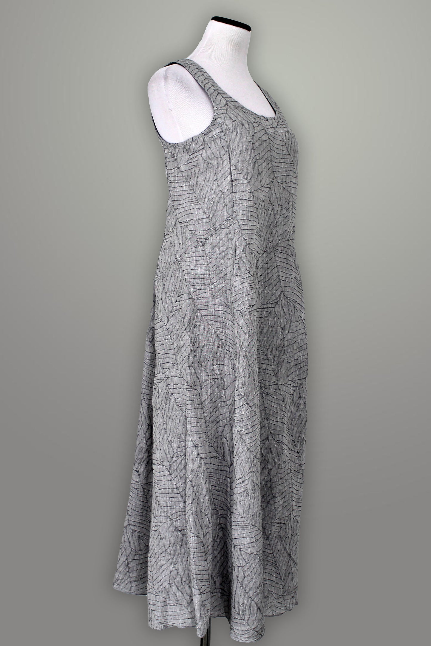 Fenini Linen Tie Dress - [variant_title] - beyondcotton.myshopify.com