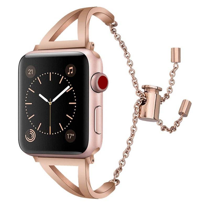 ShopTrendsNow - Cuff Bangle Bracelet Apple Watch Bands