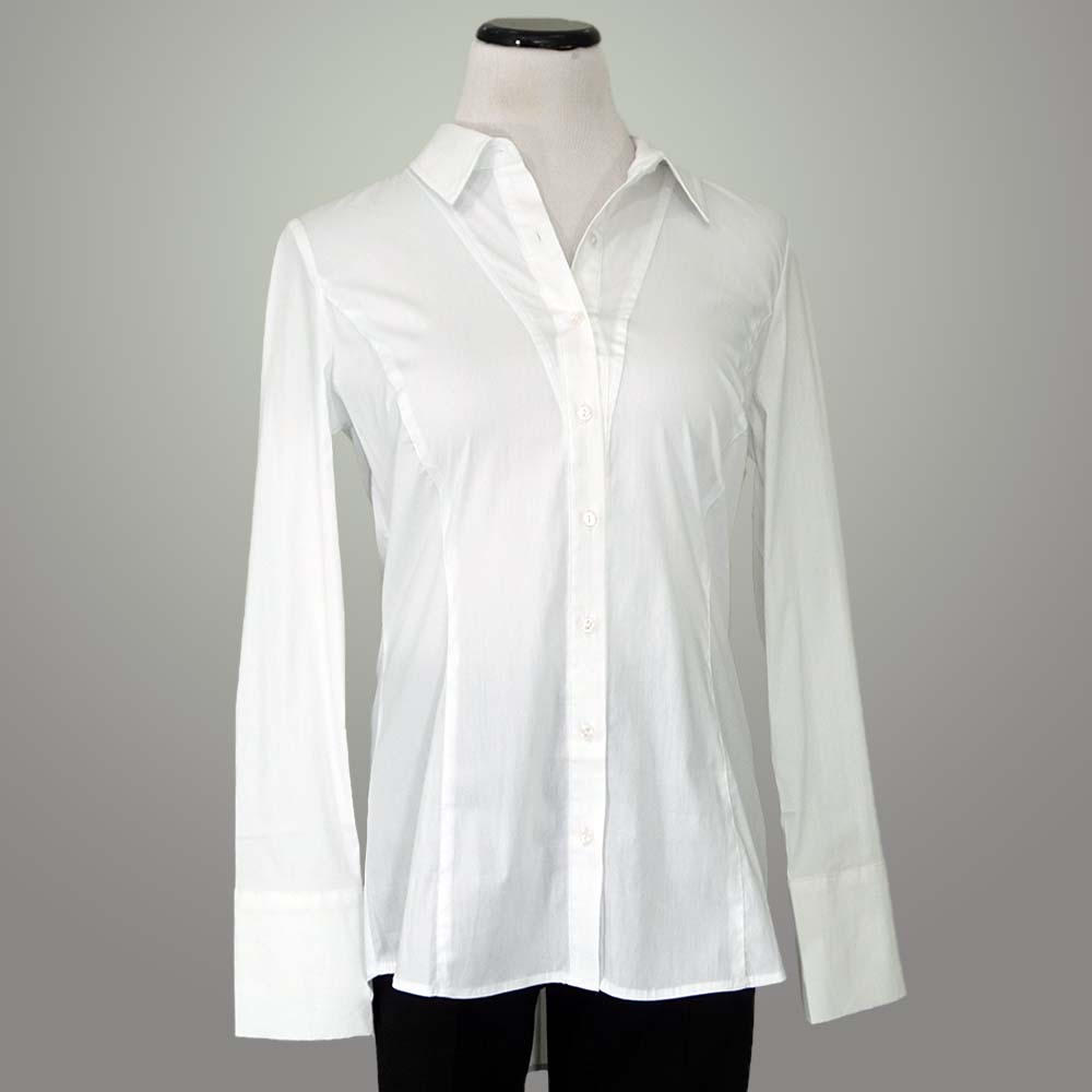 Renuar Cotton Shirt - White / S - beyondcotton.myshopify.com