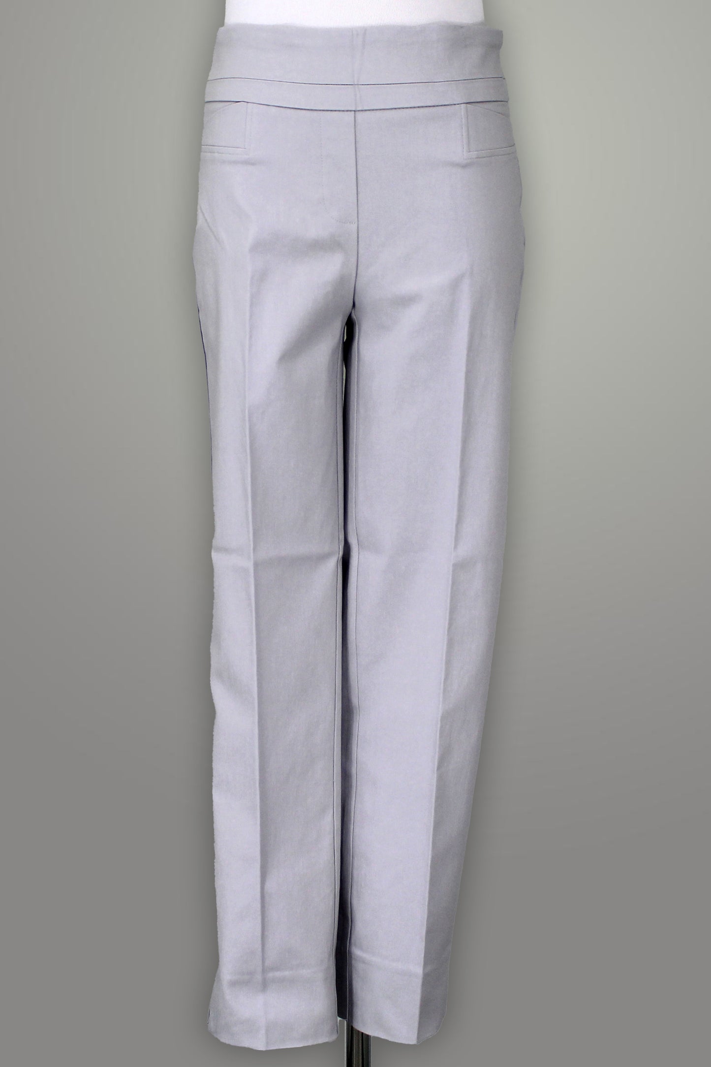 Renuar Skinny Ankle Pant - Grey Mist / 4 - beyondcotton.myshopify.com